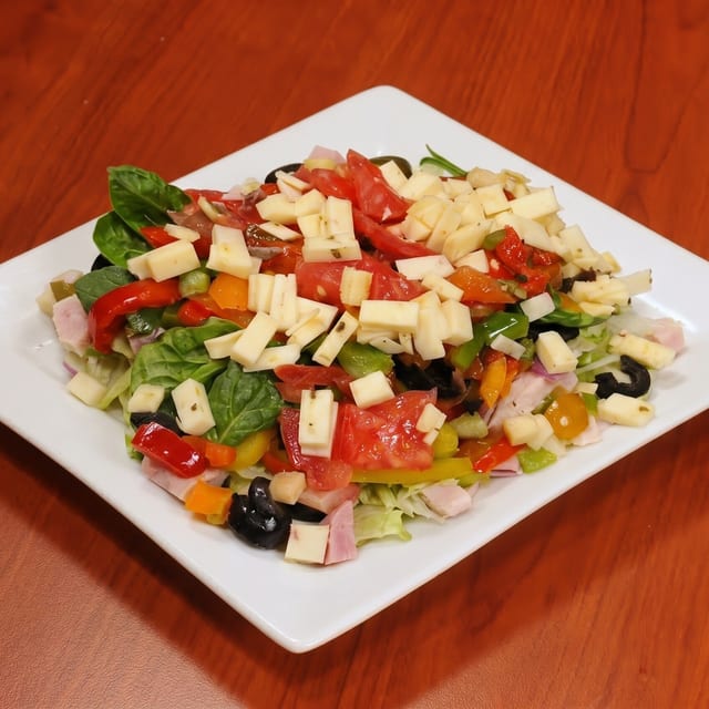Salads with Choice of One Meat & One Cheese.